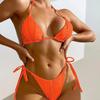 Sexy New Hot Sale Of The Season Bikini Swimsuit Two-Piece Set Chain Design Separate Swimwear Cross-Border Attractive Female Beac