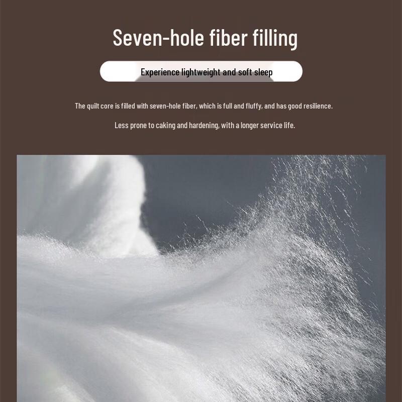 FUANNA All-Season Two-in-One Fiber Quilt