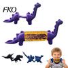 Heat Resistant Corn Forks Dinosaur Holders, Durable 3D Printing Lightweight Sturdy Prongs, Fun Safe Fork, for Hot BBQ Party Dining Table