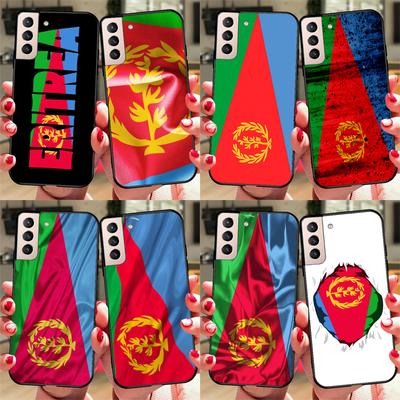 Eritrea Flag Cover For Samsung Galaxy S21 Ultra S20 FE S8 S9 S10 Note 10 Plus Note 20 S22 Ultra Case