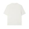 Fila White Casual Pullover Solid Short Sleeve Polo Shirt Women Tops Fog-Lotus-White F11W513403F-IV
