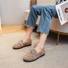Fashion Luxury Crystal Bow Decoration Brand Designer Shoes Comfortable Flurry Loafers Women Winter new Warm Non-slip Flat Casual Shoes