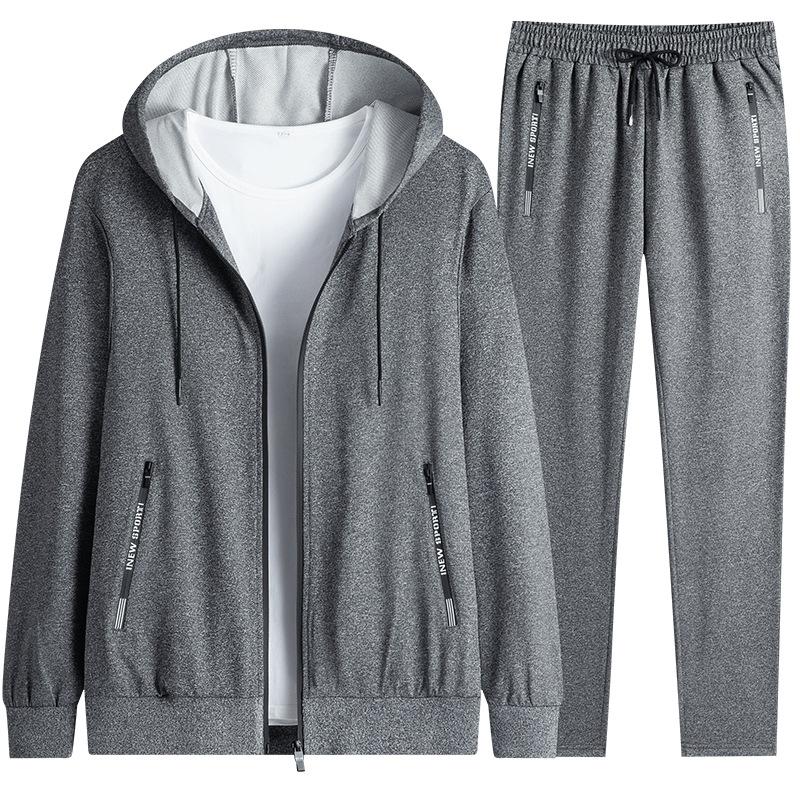 Men’s Hooded Casual Tracksuit Set