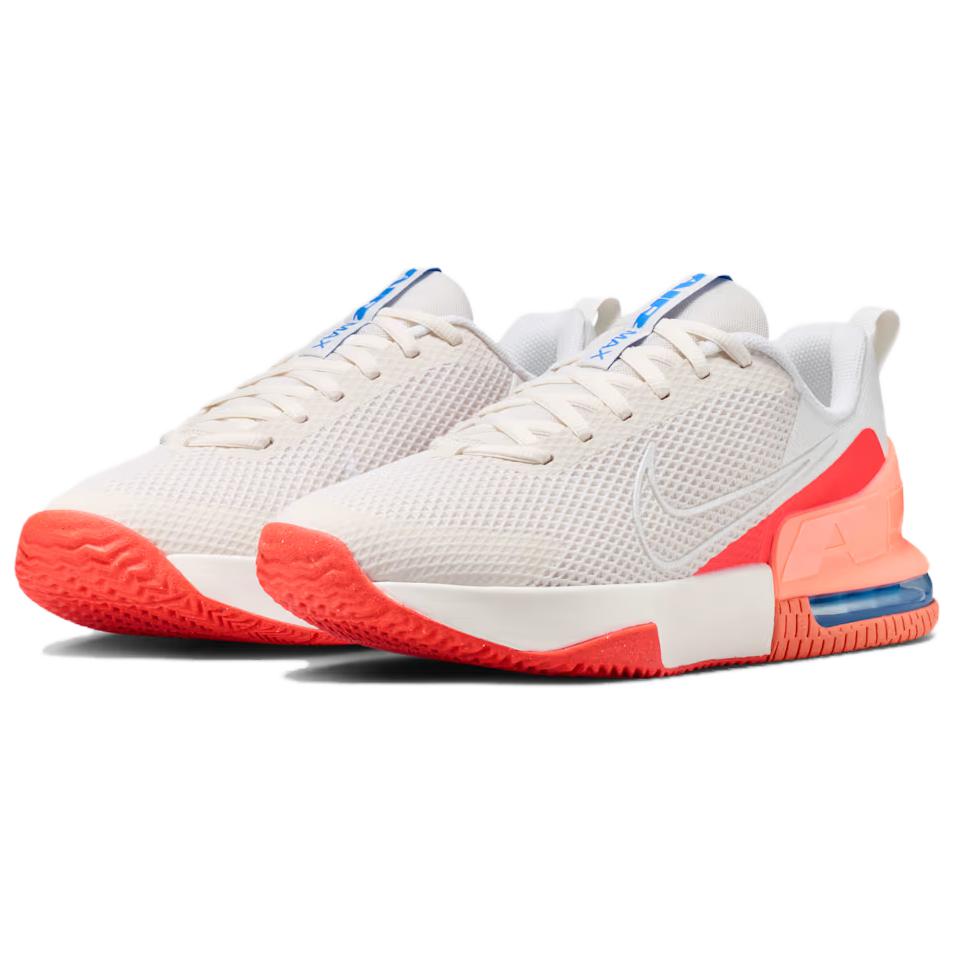 Nike Air Max Alpha Trainer 6 Bequeme Sports Trainingsschuhe Herren Sneaker Weiß Orange FQ1833-014