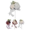 Romantic Rose Bridal Wedding Bouquet Artificial Silk Flowers Fake Flowers Bridesmaid Bouquet Home Pa