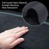 Suede Dashboard Anti-UV Mat For Tesla Model Y Juniper 2025-2026 Model 3 Highland 2024-2026 Center Console Sunshade Protector Pad