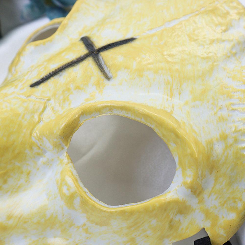 Halloween Devil Goat Plastic Mask Party Skeleton Animal Mask Horror Full Face Mask Ram Full Face Mask