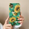 Für Samsung M22 M32 Hülle Bemalte Blumen Upgrade Flüssigsilikon Linsenschutz Handy Rückseite Für Galaxy M 32 M 22 Fundas