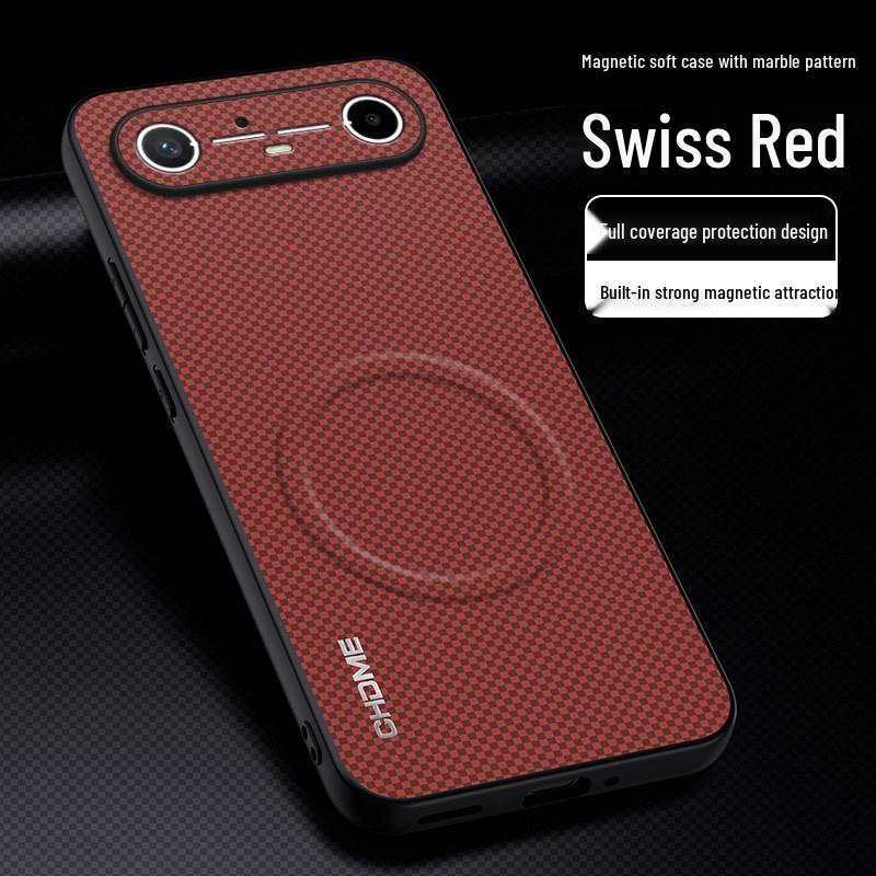 

Applicable Tecno Pova Slim 5G Case: Full-Coverage, Anti-Drop, High-End, Magnetic Buckle, Textured Design Tecno Pova Slim 5G