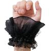 False Lace Cuffs Sweater Decorative Wristband Hoodie Flared Sleeves Detachable