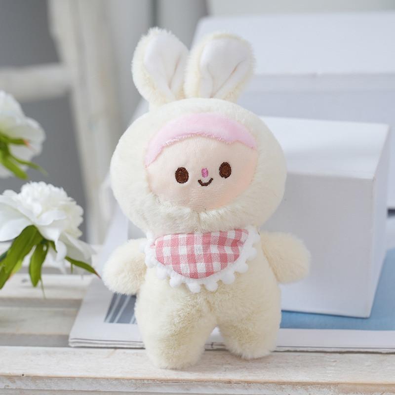 Doll Plush Rabbit Toy Soft Fill Keychain Cute Backpack Pendant Gift Holiday