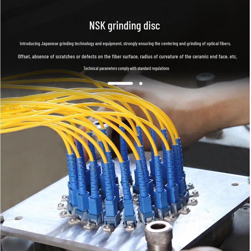Shengwei Telecom Grade OM3 LC-LC Duplex Fiber Optic Patch Cord