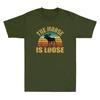The Moose Is Loose Funny Moose Animal Lover Gift Retro Vintage Unisexs Tshirt Tee