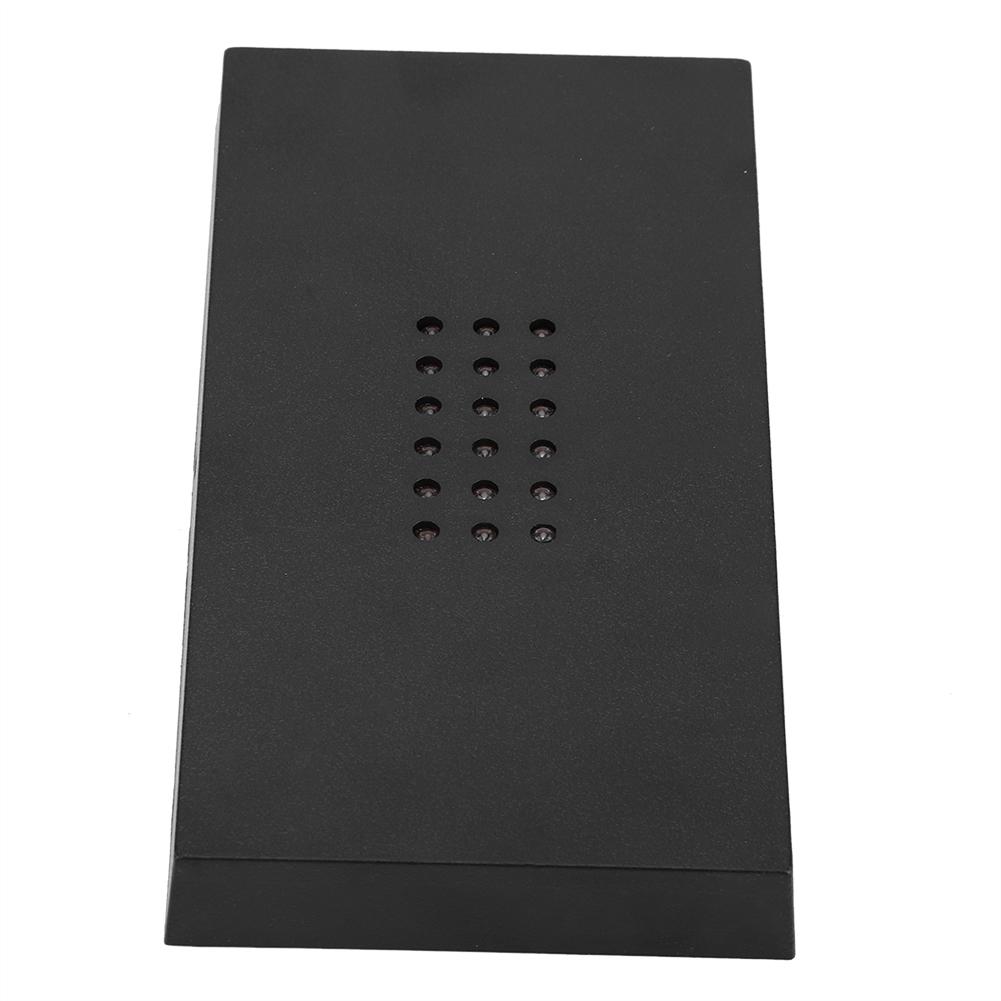 LED Light Lamp Display Stand Glass Art Base Holder (Colorful Light S)