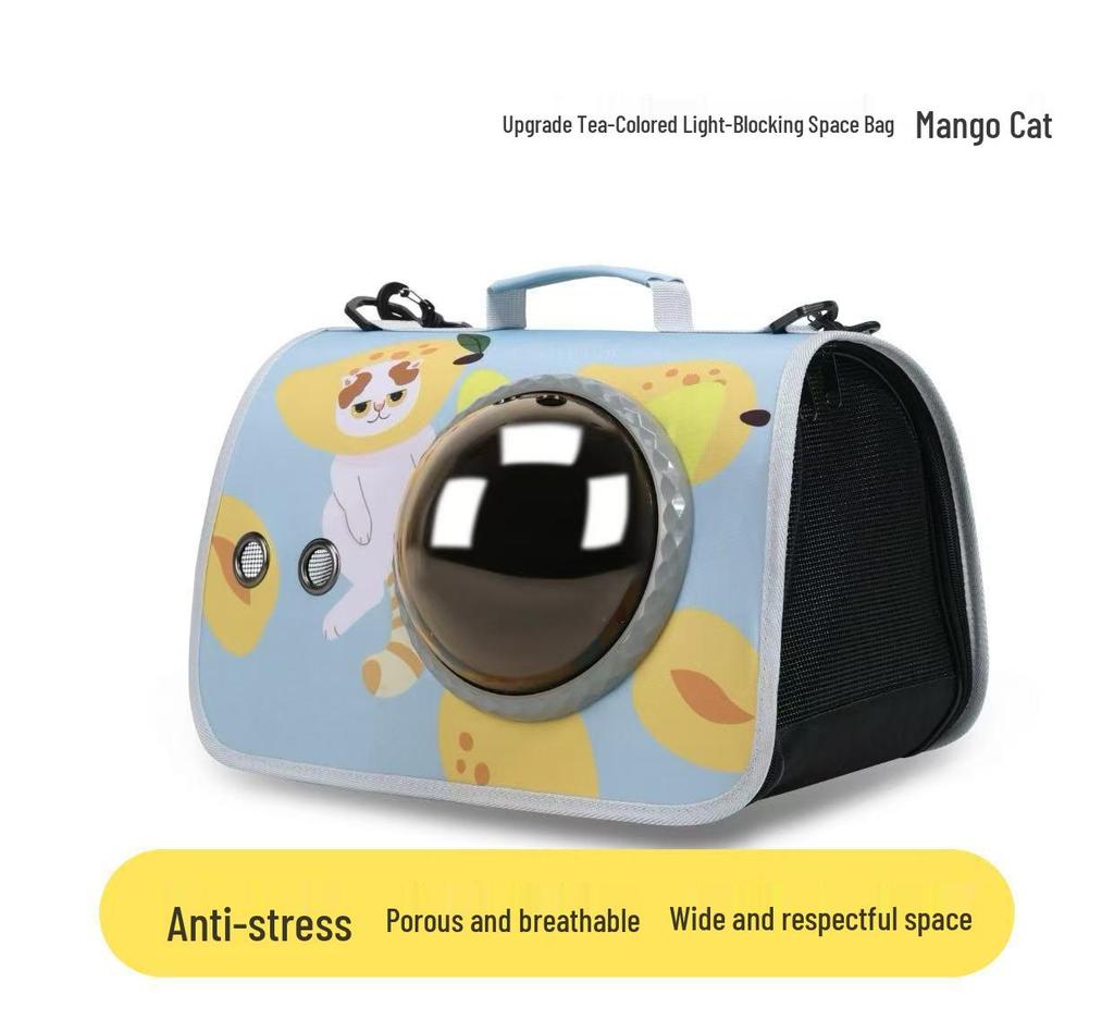 Portable Space Capsule Pet Carrier Backpack (For Cats and Dogs)
