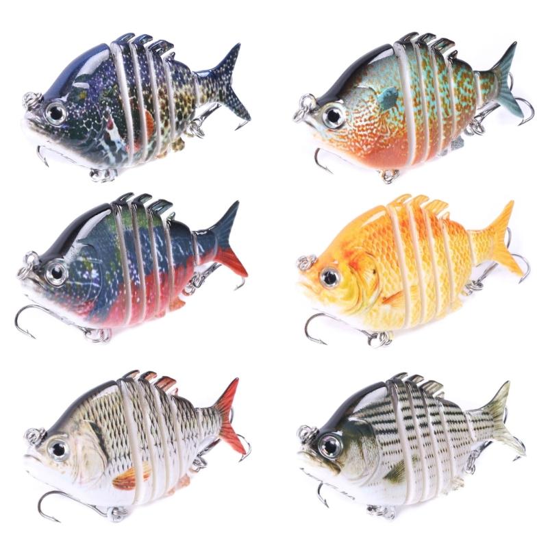 Realistic Fishing Lures With Double Hook And Slow Sinking Swimbaits Fishing Lures Freshwaters Saltwater Fishing Gear