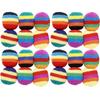 6/12/24Pcs Colorful Footbag Sacks Funny Kids Outdoor Toy Random Color Soft Juggling Balls  Beginner
