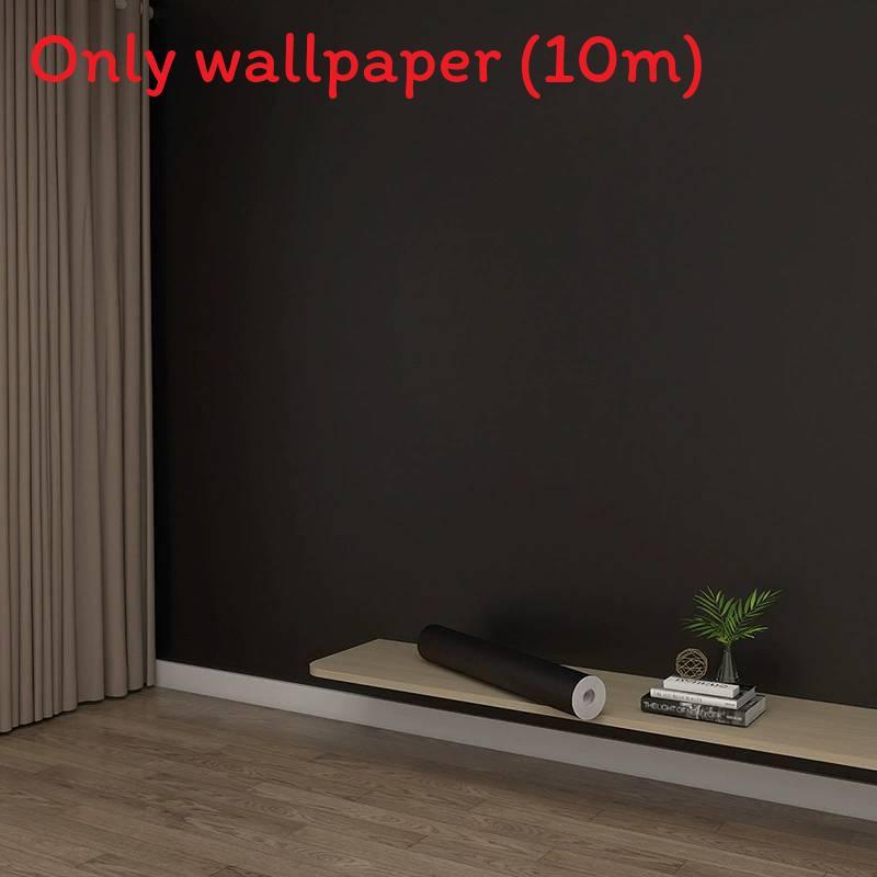 Matte Solid Color Design Dormitory Bedroom Decoration Self Adhesive Wallpaper