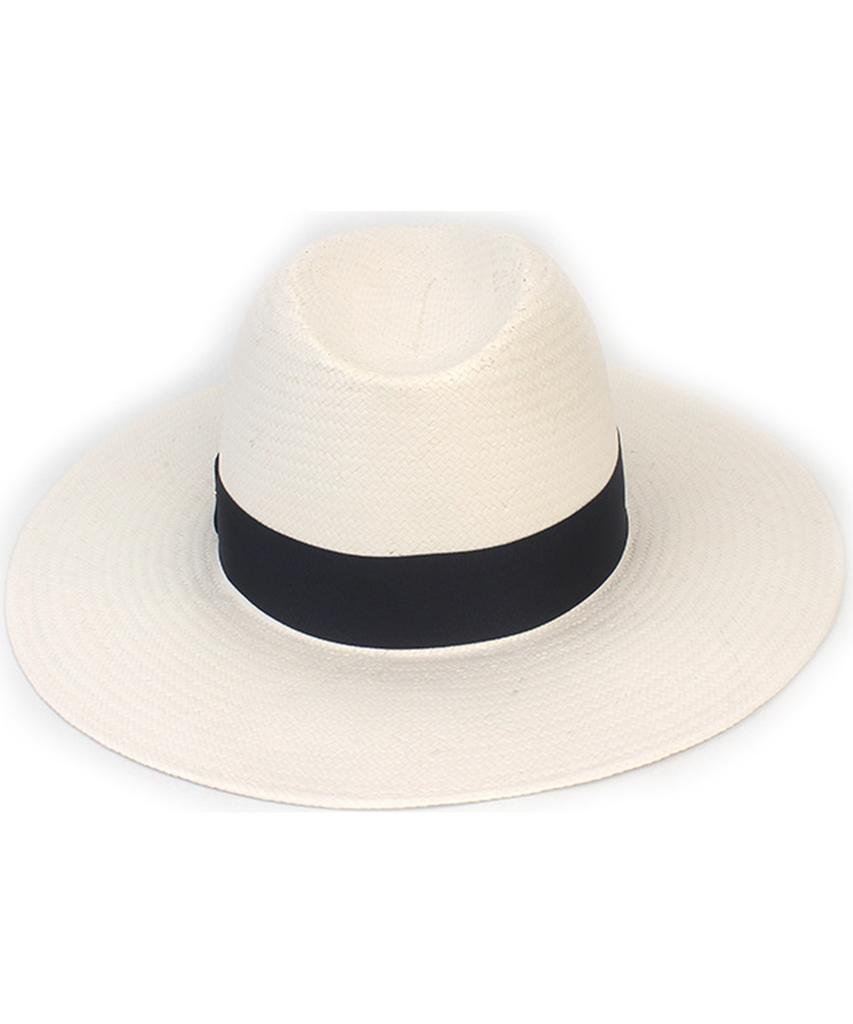 Yunibeosyeolkemiseuteuli Summer Navy Line White Long Fedora