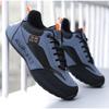 Fashion Mens PU Leather Waterproof Sneakers Casual Sports Shoes Men Lightweight Breathable Flat Non Slip Tenis Shoes Zapatillas Hombre