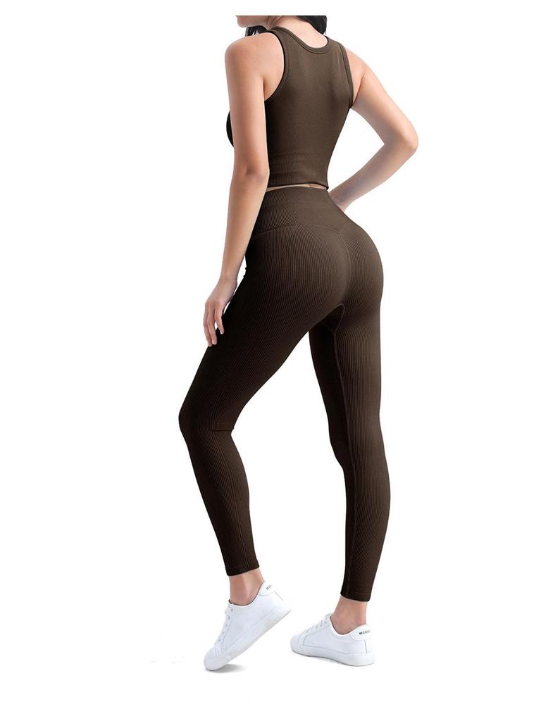 Women's Shockproof Anti-Sag Running and Yoga Top with Integrated Cup