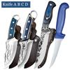 WXCOO Meat Cutting Knife Fish Meat Kitchen Butcher Hand Forged Chef Blade High Carbon Steel For Cooking Tool