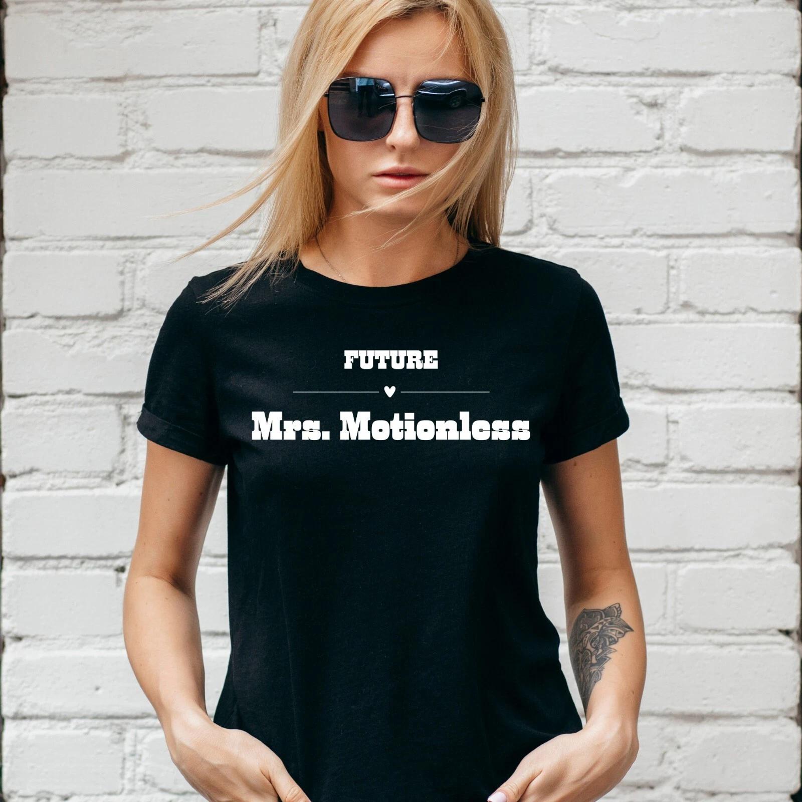 FUTURE MRS MOTIONLESS T-SHIRT, MOTIONLESS IN WHITE, Unisex and Lady Fit L