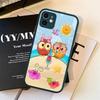 Cartoon Cute Owl For Silicone Matte Phone Case For IPhone 16 Pro Max 15 14 13 12 11 X XS MAX