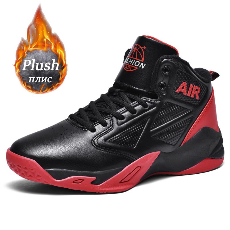 

Дышащие мужские баскетбольные кроссовки женские походные кроссовки унисекс плюшевые кроссовки для пар четырехсезонная зимняя плюшевая обувь большой размер 36-48 48 розовый