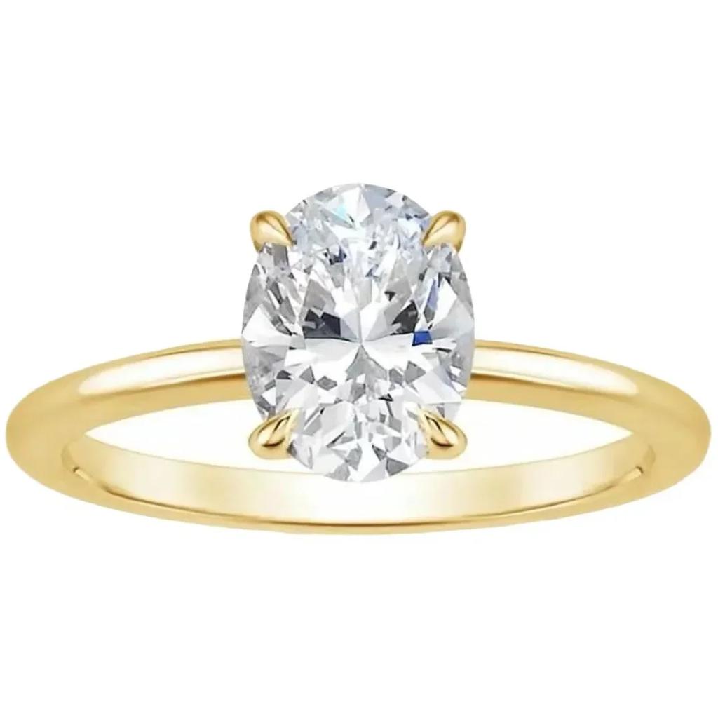 2024 new simple ins style inlaid zircon ring, handmade super shiny jewelry