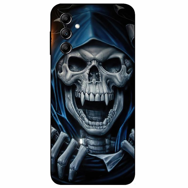For Samsung A14 4G A 14 M14 5G Case Painted TPU Soft Silicone Black Funda for Samsung Galaxy A14 A145F Bumper GalaxyA14 M 14 Bag