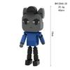 Horror Animal Hospital Pvc Model Figures Set With Detachable Parts For Collectors Display