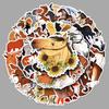 50 Horse Animal Stickers for Laptops, Cars, and Suitcases - Trendy Graffiti Design