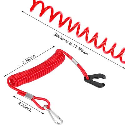 New Outboard Replacement Engine Stop Lanyard For Watercraft Outboard Motors For PW50