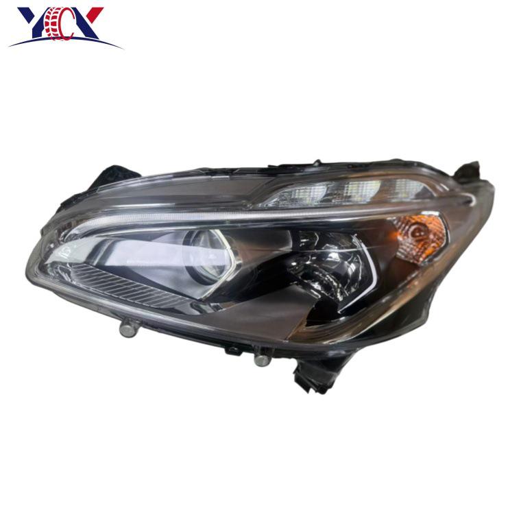 Front Headlight Assembly for Peugeot 208 '16 Models, PC Material, Part Numbers 9810805880 & 9810805780.