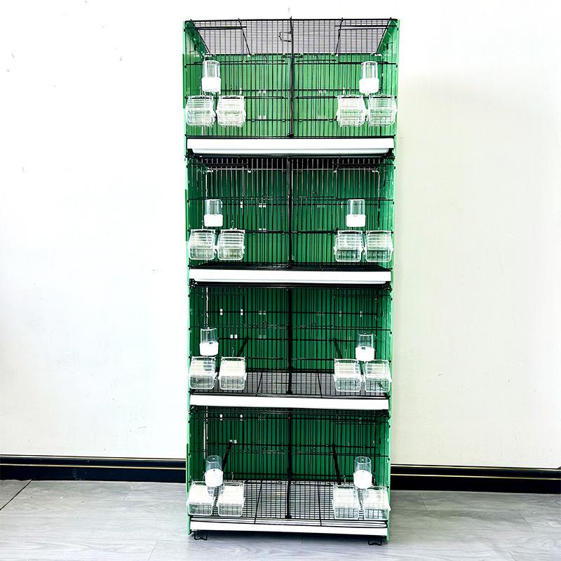 Large Breeding Cage for Budgerigar, Canary, Goldfinch, Grey Swallow, and Hibiscus Birds