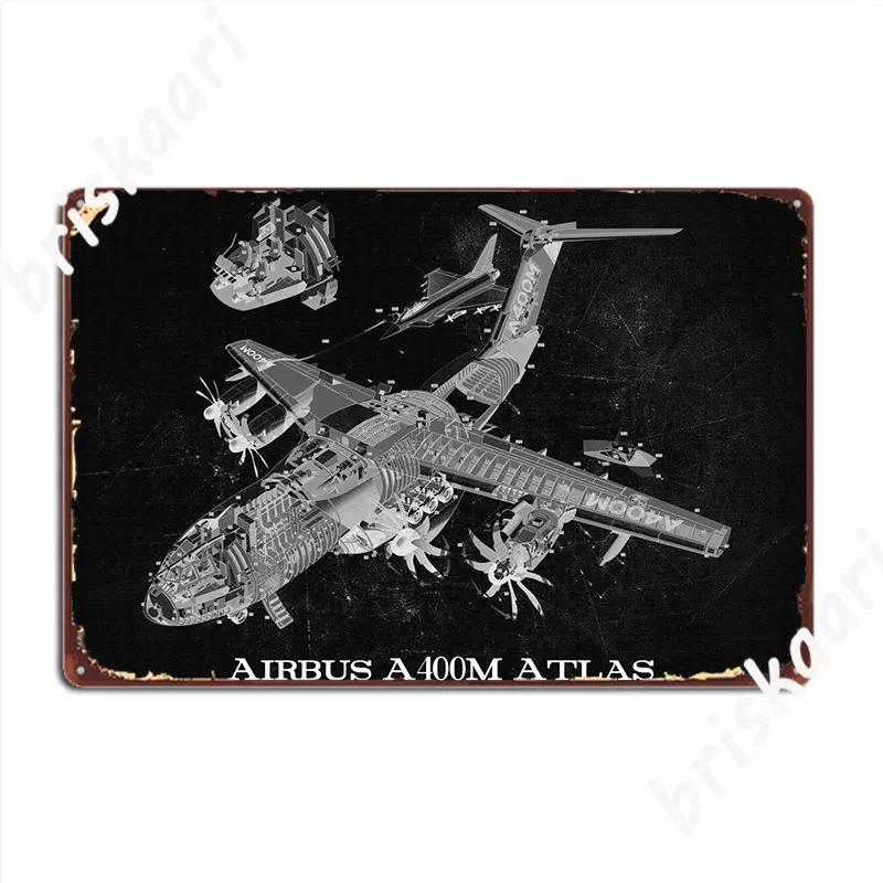 

Airbus A400m Atlas Metal Plaque Poster Customize Club Bar Pub Wall Decor Tin Sign Poster 20x30cm（7.8x11.8inch）