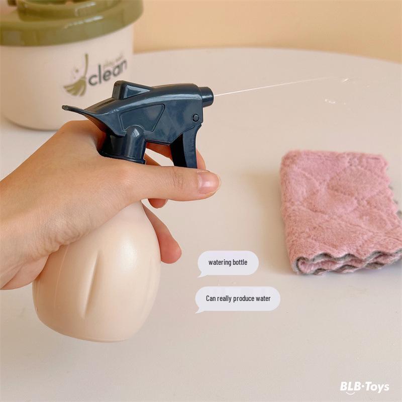 Kids' Cleaning Trolley Set: Pretend Play Hygiene Tools for Boys & Girls