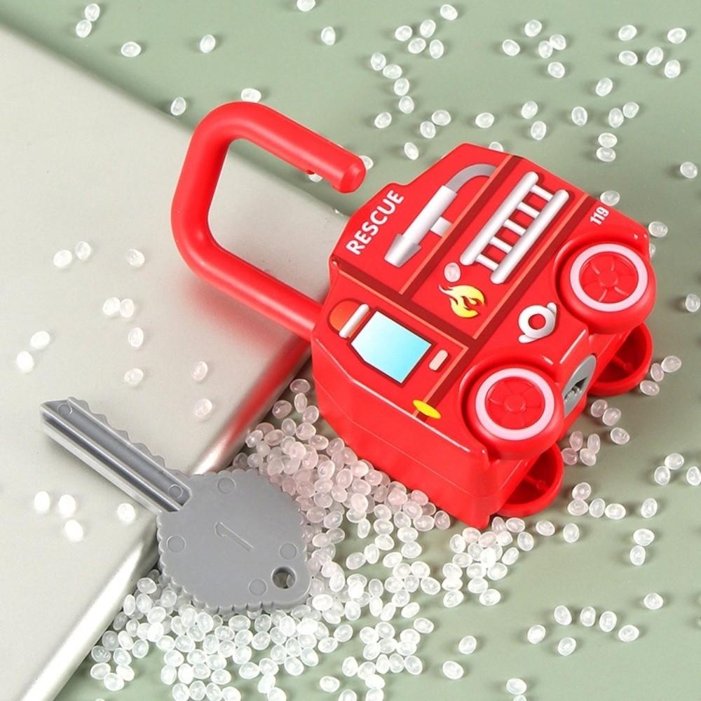 Early Educational Key Matching Toy Number Matching Slidable Car Toy Unlocking Car Toy Gifts