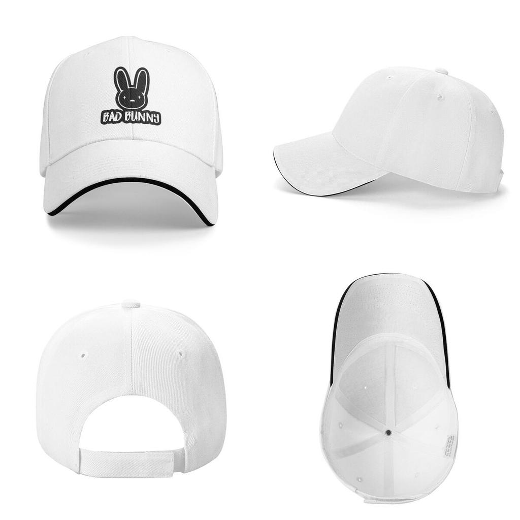 Unisex Baseball Hats Bad Bunny Rapper Reggaeton Artist Outdoor Streetwear Summer Sports Baseball Caps Hip Hop Cap Casquette Hats