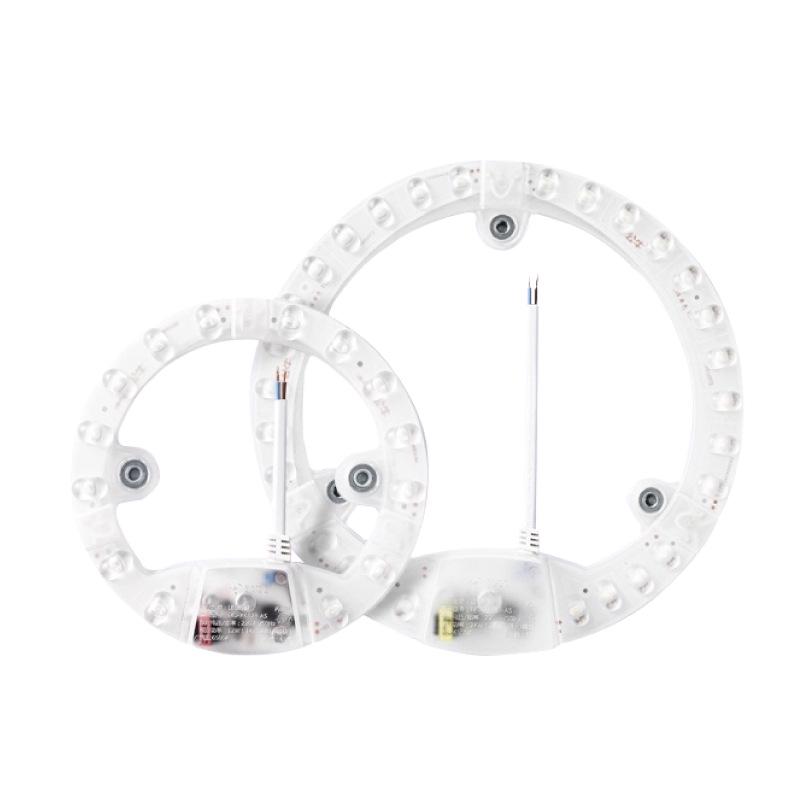 Round LED Replacement Ceiling Light for Home Office - Energy-Saving Light Board with Sticker