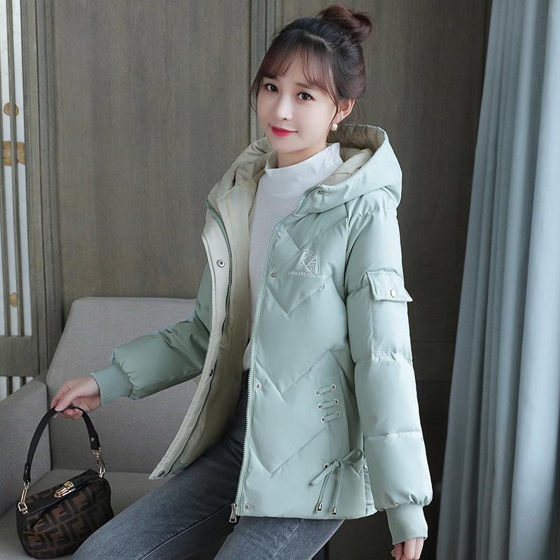 Cotton Clothes Women's Short 2025 Winter Warm Jacket Loose and Thickened Women's Slim Cotton Jacket Korean Version Student Padded Jacket Women