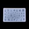 1X Diy Silicone Pendant Mold Making Jewelry For Resin Necklace Mould Craft Tool