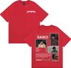 Rapper SAIKO POLARIS Album Tour 2025 Cover T Shirts Men's Clothing Fashion Retro T-shirt Comfort Cotton Short Sleeve Man T Shirt