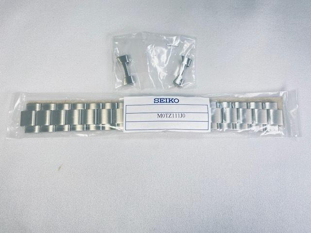 M0TZ111J0 SEIKO 20mm Stainless Steel Bracelet for SARG001/ SARG003/ 6R15-02N0, SARW015/ 6R21-01A0