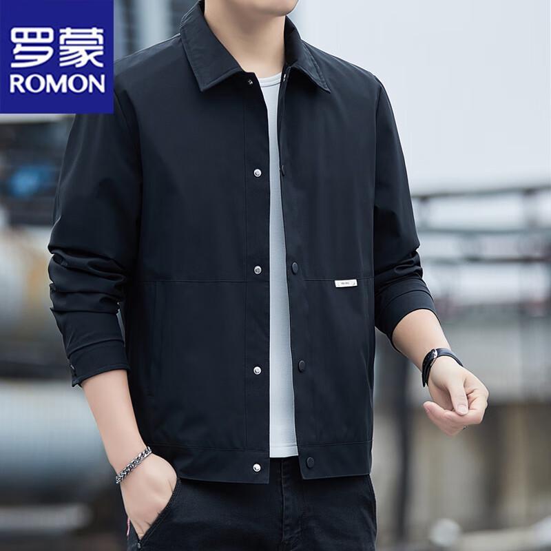 ROMON Men's Spring Autumn Business Casual Jacket