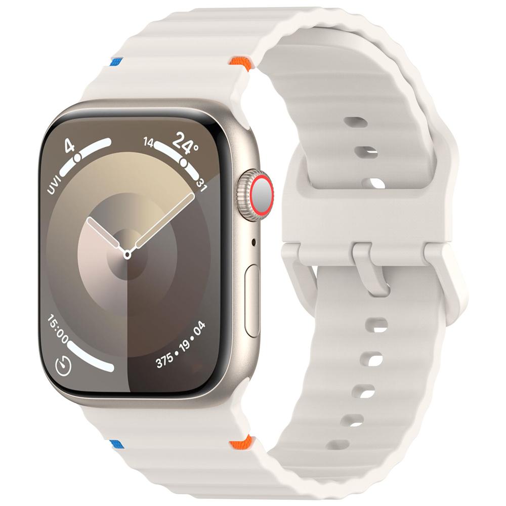 Silicone Strap For Apple Watch 11 46mm 42mm Series 10 9 8 SE 3 45mm 41mm 40mm 44mm Sport Band Bracelet For iWatch Ultra 3 2 49mm