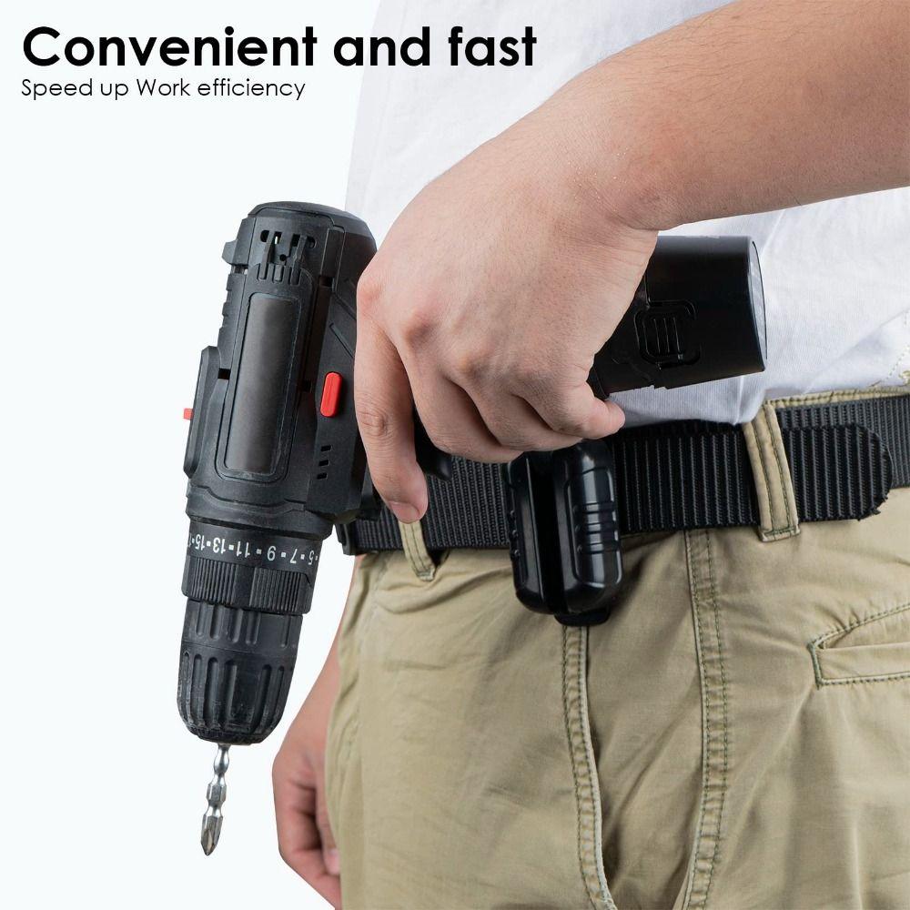 Quick Release Drill Holster Multi-functional Waist Tool Buckles Hand Tool Clip Electrician