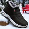 Allseason Thermal Insulated Slip-On Shoes - Non-Slip Sole Winter Boots, Beige, All-Season Indoor/Outdoor Footwear for Men & Women-Easy Slip-On Design