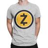 Zcash Zec Crypto Logo Novelty 100 Cotton TShirt Zcash Zec Tops Tees For Unisex